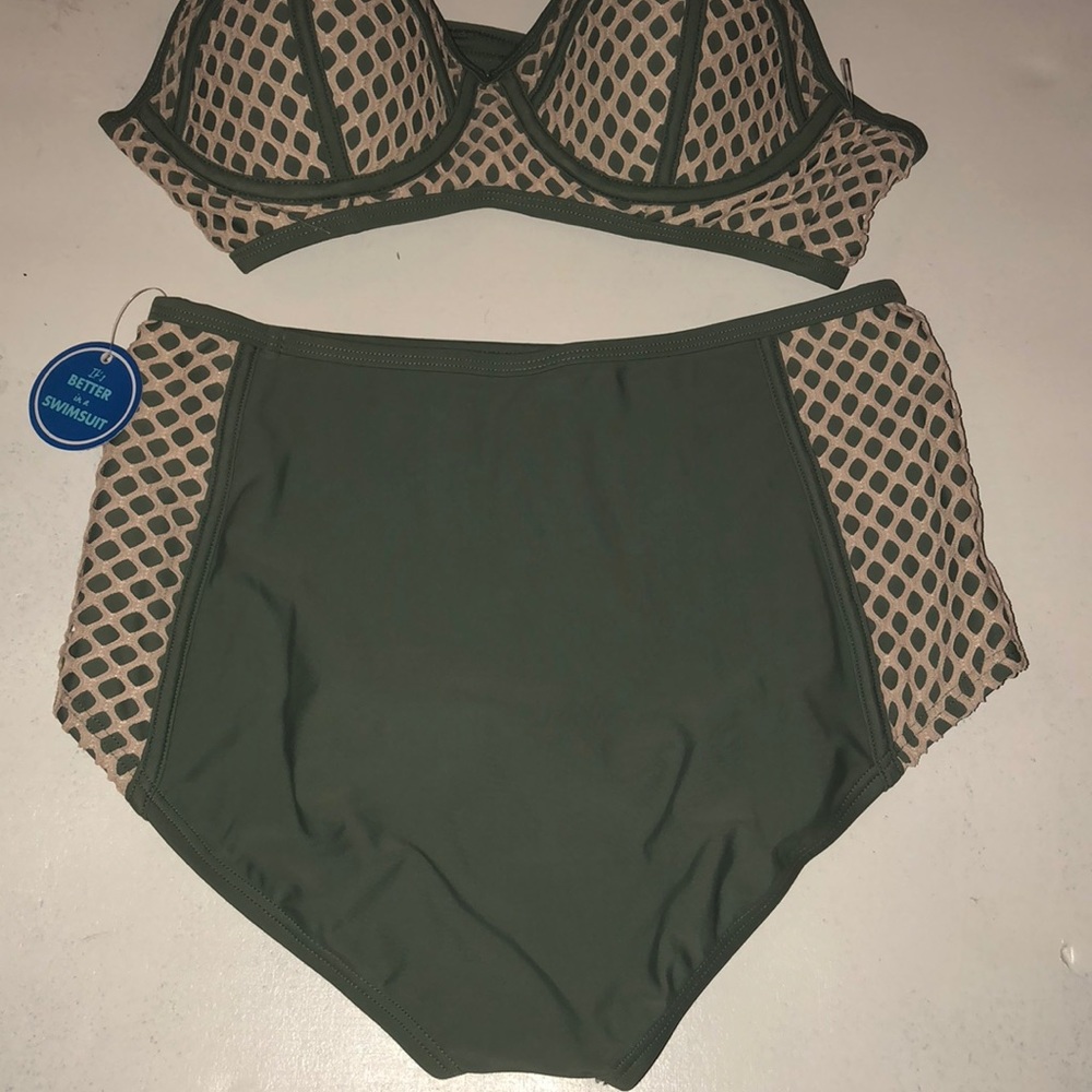 Final price!Swimsuits for All- 2 pc Swimsuit. NWT. - Picture 4 of 5